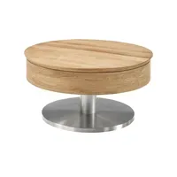 Sofa.de Couchtisch Suva drehbar Eiche 79 x 40 x