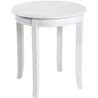 Haku-Möbel HAKU Möbel Beistelltisch weiß 48,0 x 48,0 x