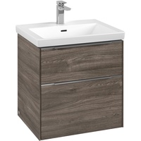 Villeroy & Boch Subway 3.0 Waschbeckenunterschrank 2 Auszüge, 572x576x478mm,