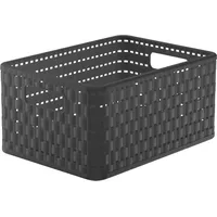 Rotho Aufbewahrungskorb Country 11 l anthrazit