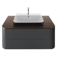 Duravit Happy D.2 Plus Waschtischunterbau für Konsole, 2 Auszüge,