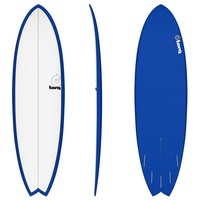 Torq Epoxy TET Fish Navy Pinline Surfboard Wellenreiter, Größe: