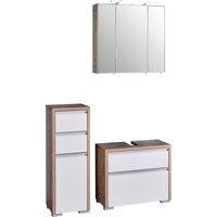 Schildmeyer Bello Set 3-teilig, 701226, Wildeiche Dekor / Weiß