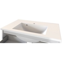 Held MÖBEL Waschtisch-Set »LIVORNO«, 5-teilig - weiss