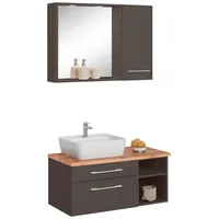 WELLTIME Davos 3-tlg. Grau