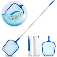 Tillvex Pool Kescher Set | Pool Reinigungsset mit Teleskopstange