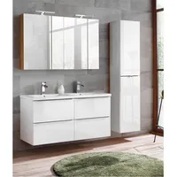 Lomadox TOSKANA-56 2-tlg. Weiß