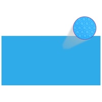 VidaXL Poolabdeckung PE 400 x 200 cm blau