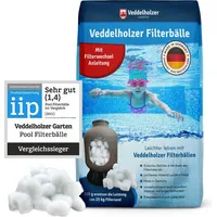Veddelholzer Garten Veddelholzer Pool Filterbälle 320g für Leistung von