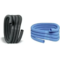 Steinbach Schwimmbadschlauch Ø 38 mm, Fixlänge 6 m, blau/grau