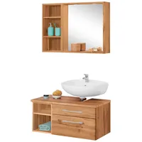 WELLTIME Davos 3-tlg. Braun