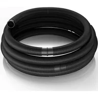 Wiltec Poolschlauch 30 m ⌀38 mm, Schwimmbadschlauch mit Muffen,
