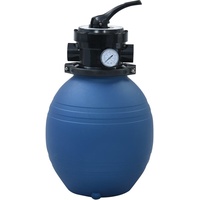 VidaXL Pool-Sandfilter mit 4-Wege Ventil blau 92246