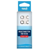 MediPool Ersatztabletten für Tester pH/Chlor 2306600MP