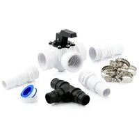 Zelsius Pool Bypass Set 12-teilig Universal Ventil für Wärmepumpe