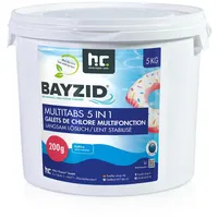 BAYZID® 5in1 Multitabs für Pool 200 g 5 kg