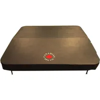 Canadian Spa Deluxe Whirlpool Isolierabdeckung braun 218 x 218
