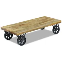 VidaXL Couchtisch Mangoholz 120x60x30 cm