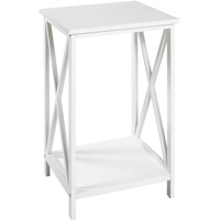 Haku-Möbel HAKU Möbel Beistelltisch weiß 30,0 x 30,0 x