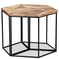 VidaXL Couchtisch Massivholz Mango 56x48x40 cm