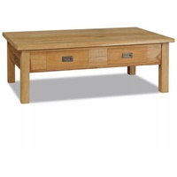 VidaXL Couchtisch Massivholz Teak 100x60x35 cm