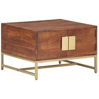 VidaXL Couchtisch Honigbraun 67x67x45 cm Akazie Massivholz