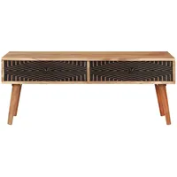 VidaXL Couchtisch 100x50x39 cm Massivholz Akazie