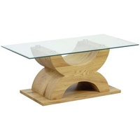 Interlink Couchtisch Eiche, rechteckig 60x45x110 cm
