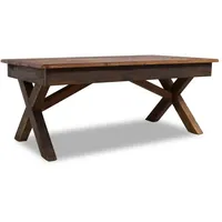 VidaXL Couchtisch Recyceltes Massivholz 110 x 60 x 45
