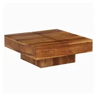 VidaXL Couchtisch 80x80x30 cm Massivholz Akazie