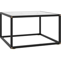 VidaXL Glastisch transparent 90 x 50 x 90 cm