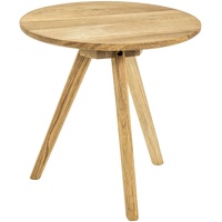 Haku-Möbel HAKU Möbel Beistelltisch Massivholz, eiche, 40,0 x H