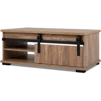 Finori GmbH Couchtisch Braun, 100x40x60 cm, Wohnzimmer, Wohnzimmertische, Couchtische