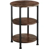 Tectake tectake® Beistelltisch, Colchester 40x61cm