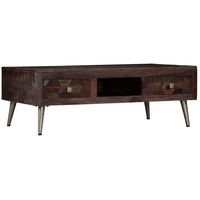 VidaXL Couchtisch Altholz Massiv 100x60x35 cm