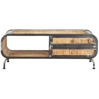 VidaXL Couchtisch 100 x 50 x 35 cm Mango-Massivholz