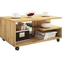 VCM Couchtisch Stango Holz Eiche 80 x 50 x