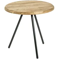 Haku-Möbel HAKU Beistelltisch Oakland Holz Braun Eiche