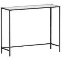 VASAGLE Konsolentisch 100 x 80 x 35 cm schwarz