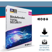 BitDefender Total Security 2025 3 Geräte 2 Jahre ESD