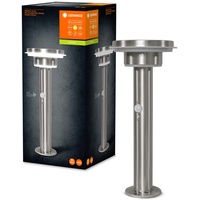 LEDVANCE Endura Style Solar Double Circle Wegeleuchte Edelstahl