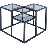 Kayoom Beistelltisch »Steps 625«, stufenförmiges Gestell aus Metall, quadratische