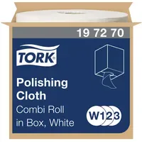 TORK Poliertücher weiß, W1/2/3, Professionelle Qualität, 1 × 450