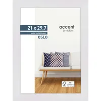 Nielsen Oslo Holzrahmen modern weiß 21x29,7 cm 1 St.