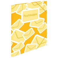 Herma Postmappe A4 gelb