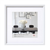 Walther design Walther Kunststoffrahmen Steel Style ES440W 40x40cm weiss