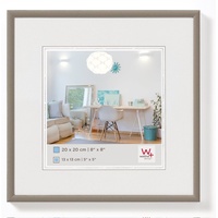 Walther design Walther Kunststoffrahmen KV010D New Lifestyle 10x10cm stahl