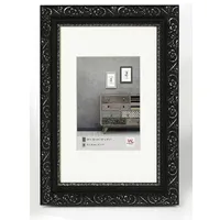 Walther design Bilderrahmen schwarz-silber 40 x 50 cm Barock