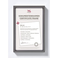 Walther design Walther Kunststoffrahmen Steel Style ES130D 21x29,7cm stahl