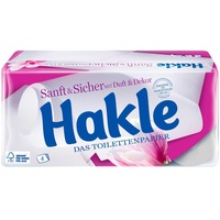 Hakle Toilettenpapier Sanft & sicher 4-lagig, 20 Rollen
